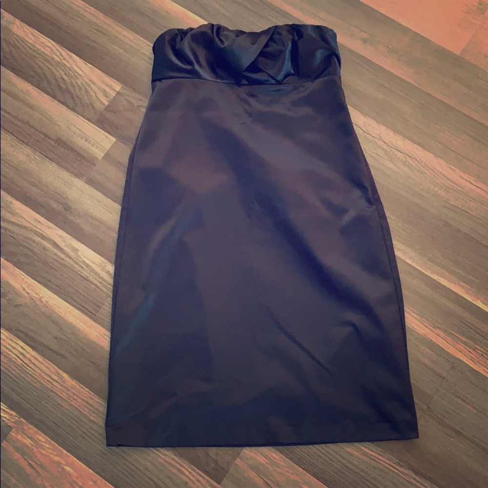 The Limited Black Strapless Dress